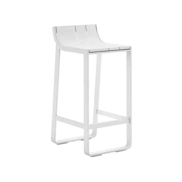 High stool with backrest GandiaBlasco Flat