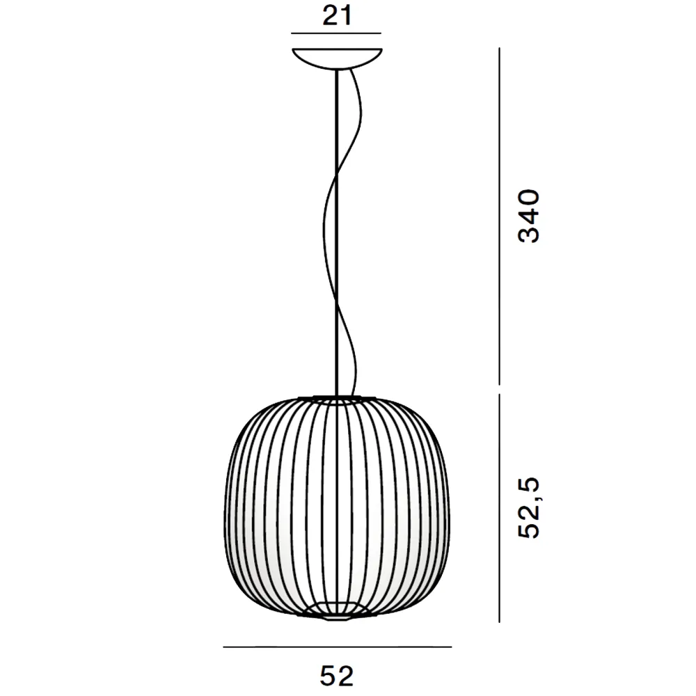 Lámpara de techo Foscarini Spokes 2