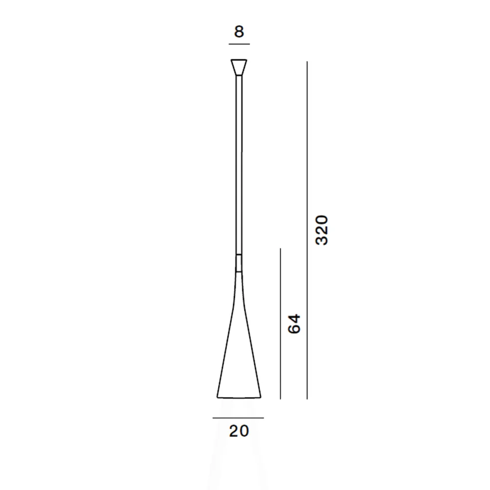 Suspension lamp Foscarini Uto outdoor