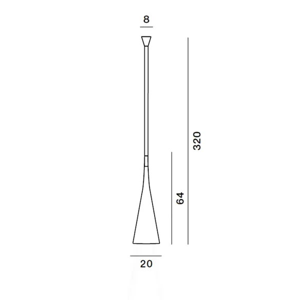 Lampe suspension  Foscarini Uto outdoor