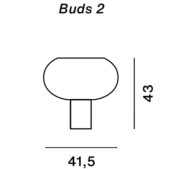 Lampe de table Foscarini Buds