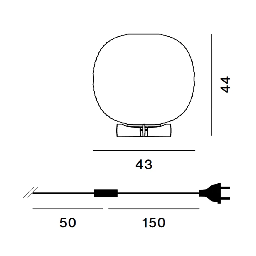 Lampe de table Foscarini Gem