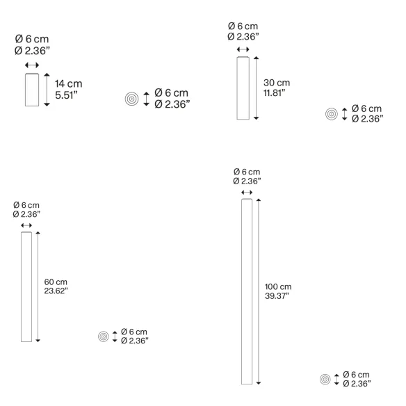 Plafonnier Lodes A-Tube