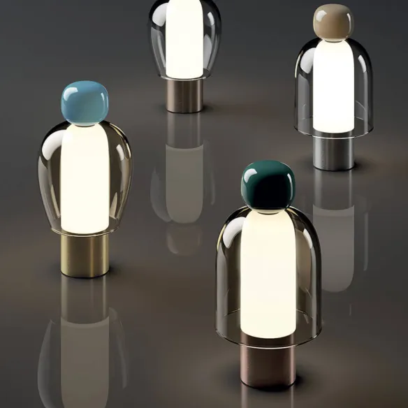 Table lamp Lodes Easy Peasy Chestnut