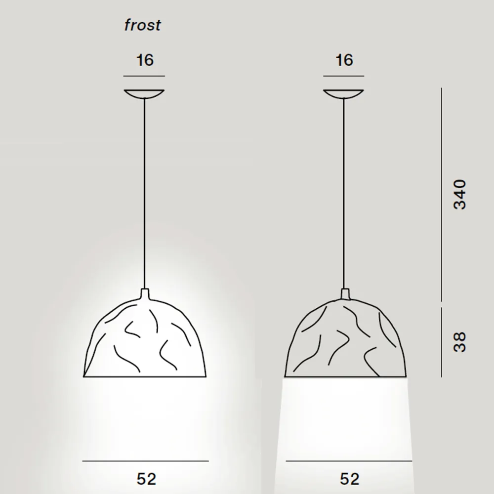 Pendelleuchte Foscarini Bump
