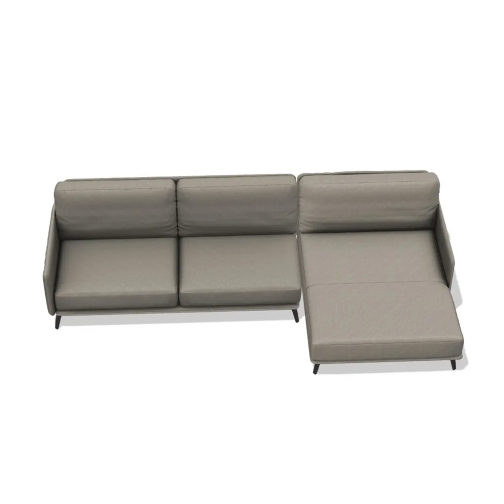 Sofá con Chaise Longue DiTre Italia Krisby