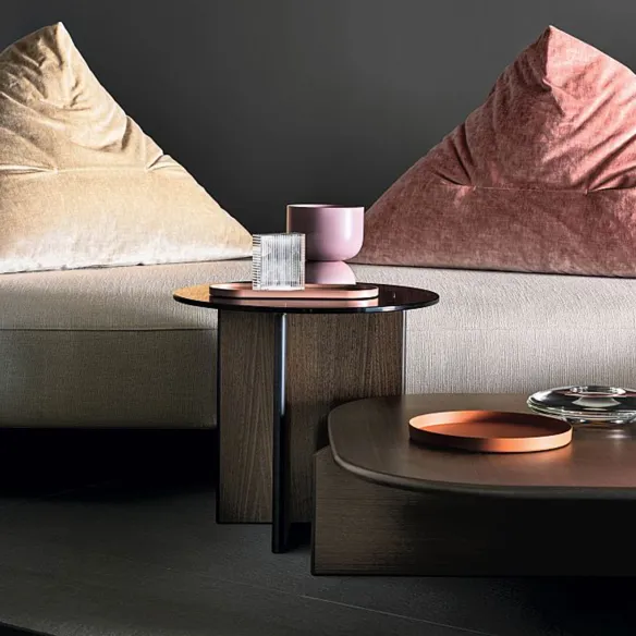 Round coffee table Ditre Italia Polyura