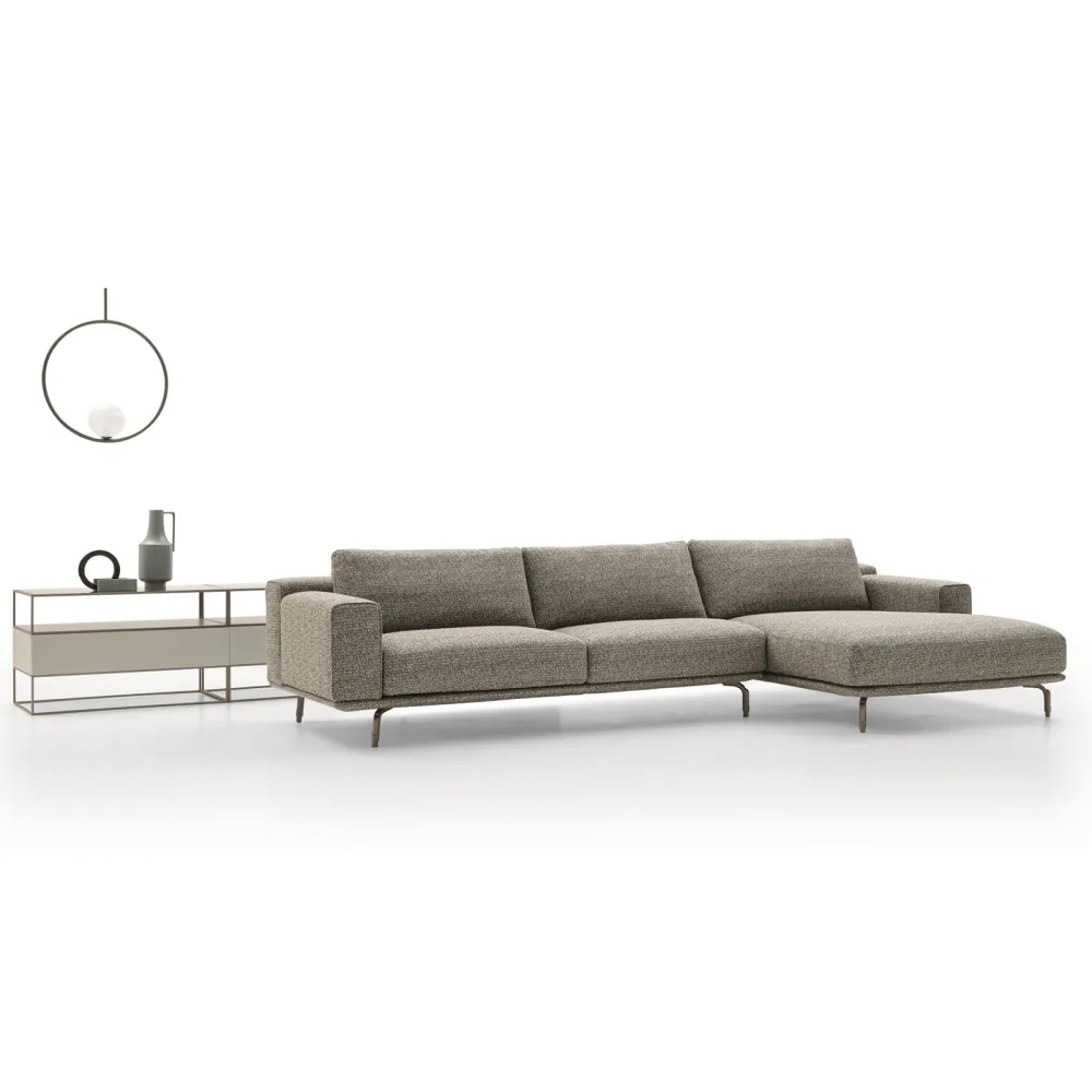 Divano con Chaise Longue Ditre Italia Dalton Low