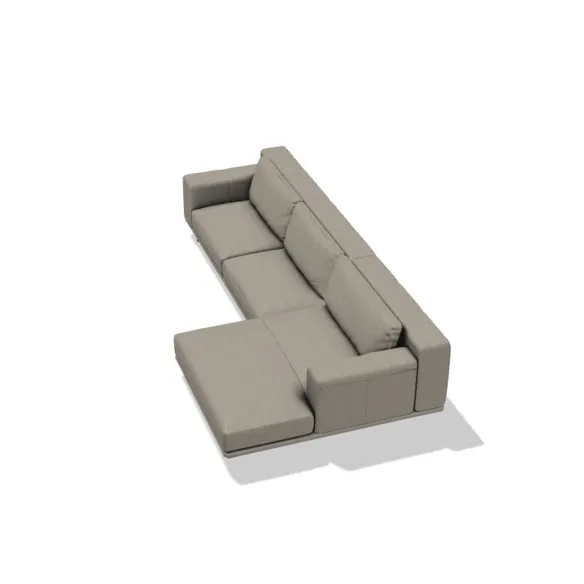 Canapé avec chaise longue Ditre Italia Dalton Low