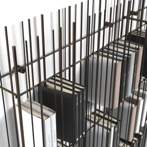 Ground bookcase Mogg Metrica wall A