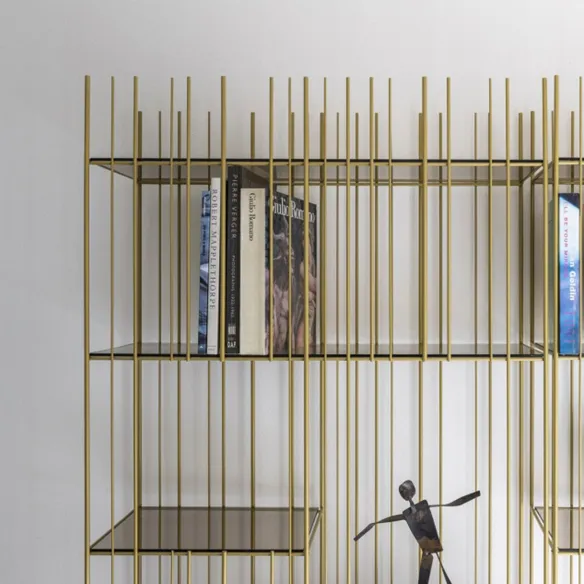 Ground bookcase Mogg Metrica wall A