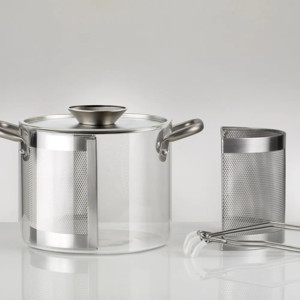 knIndustrie Pentola in vetro The Glass Pot