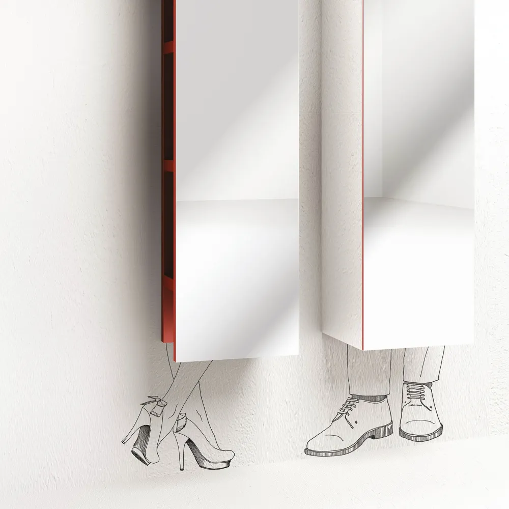 Wall Container with Coat Hanger Minottiitalia Ambrogio