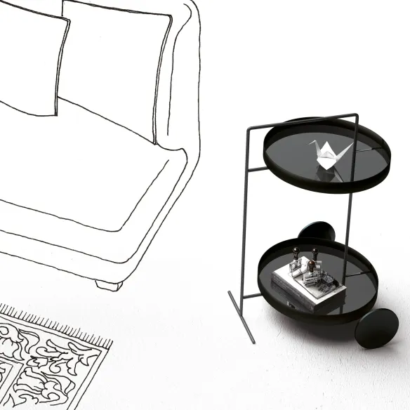 Chariot / Table basse Minottiitalia Atollo