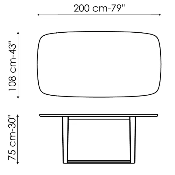 Table Bonaldo Mille
