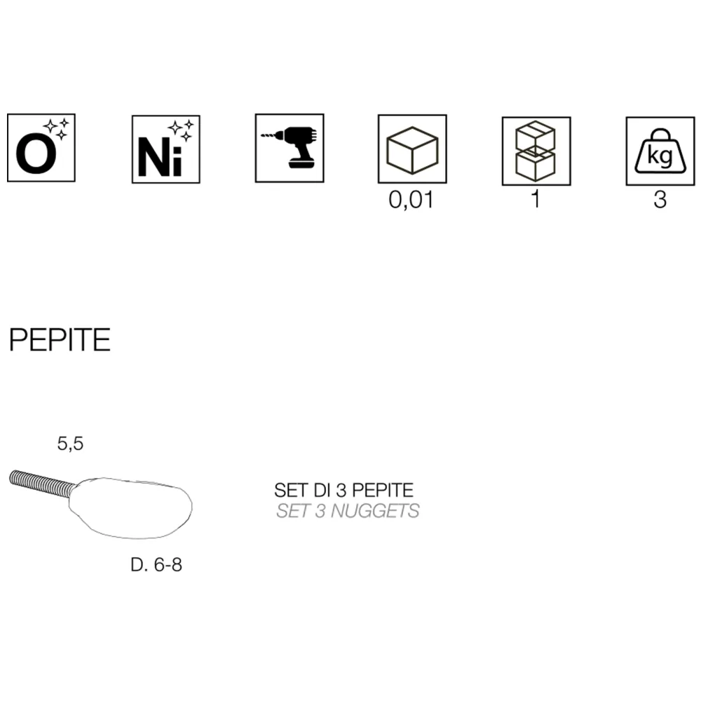 Perchas de ropa Minottiitalia Pepite