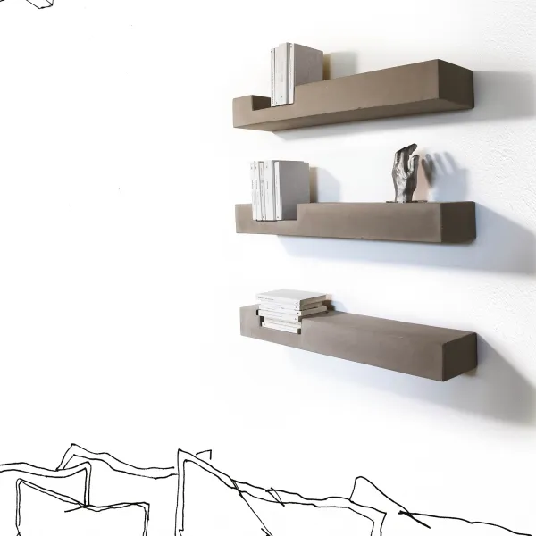 Shelf Minottiitalia Concrete 2