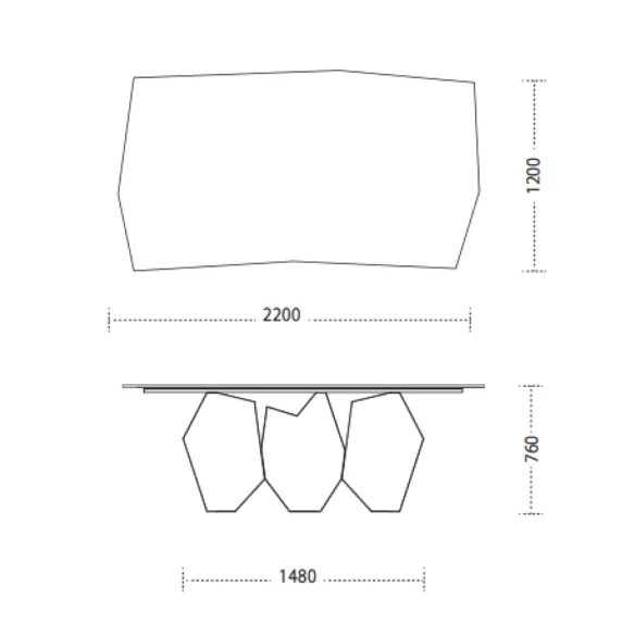 Table Ronda Design Quasimodo