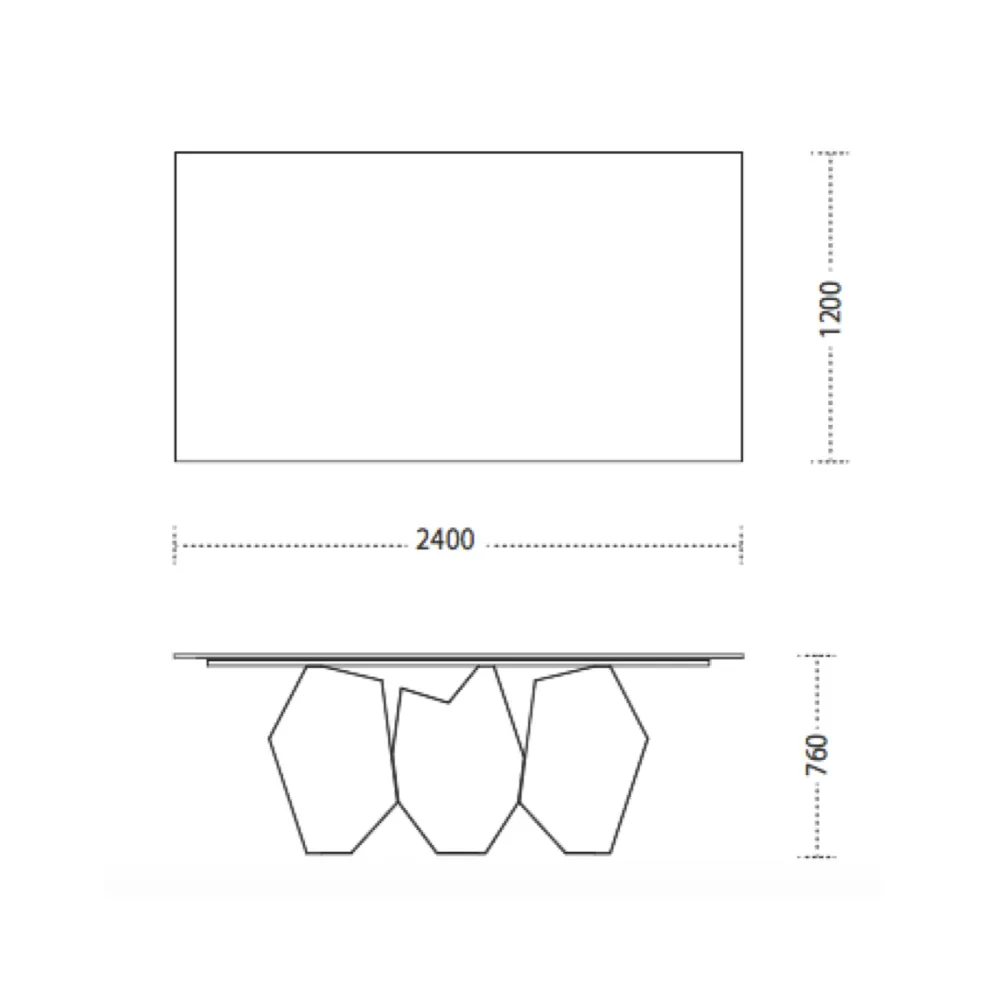 Tavolo Ronda Design Quasimodo