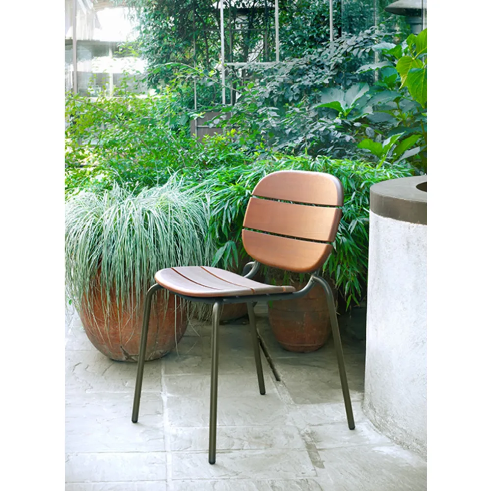 Chair SCAB Design Si-si Wood
