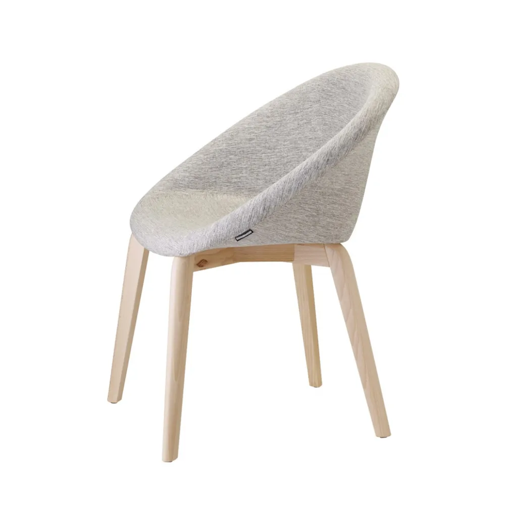 Sillòn SCAB Design Natural Giulia Pop