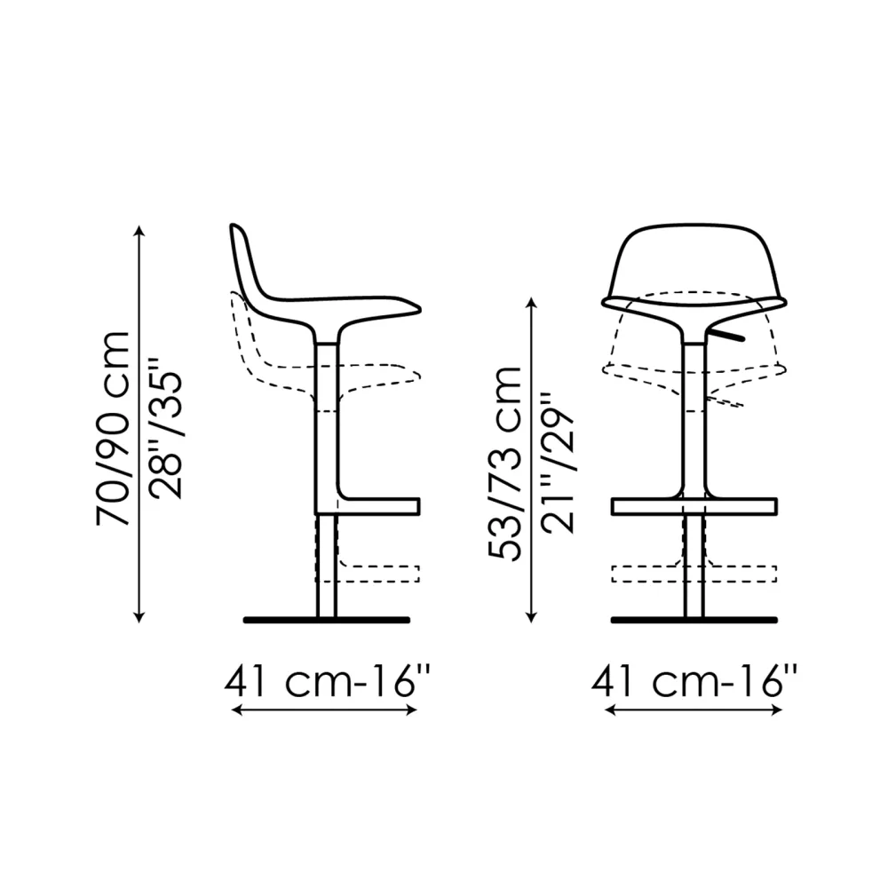 Stool Bonaldo Bonnie