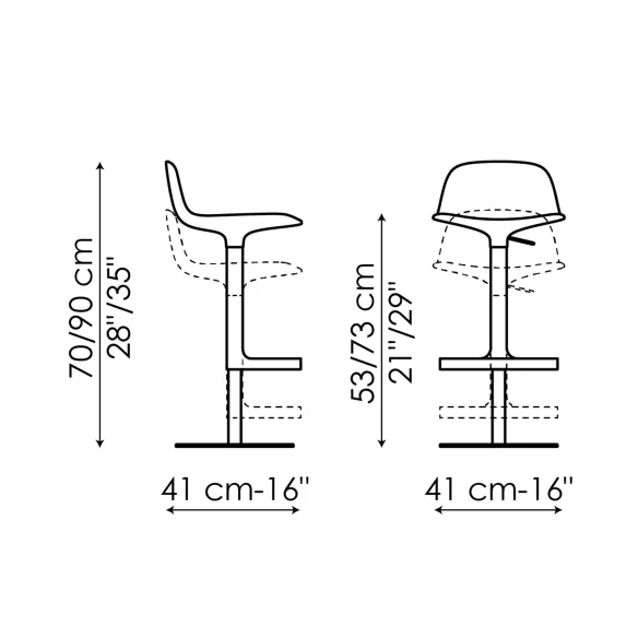 Hocker  Bonaldo Bonnie
