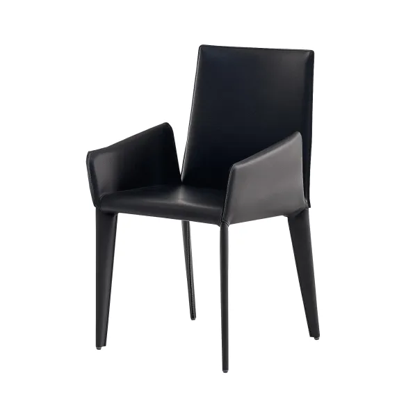 Chaise  Bonaldo Miss Filly up in pelle Capri