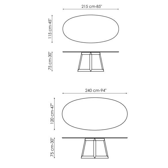 Table Bonaldo Greeny
