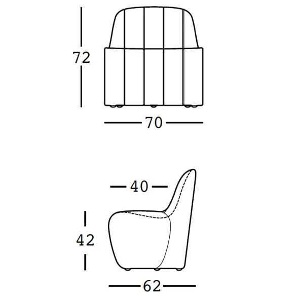 Chaise Plust Collection Jetlag