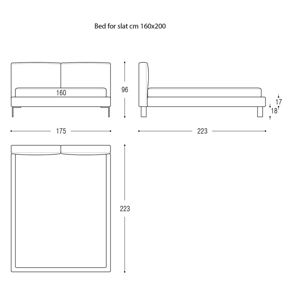 Cama Flexteam Slim 018