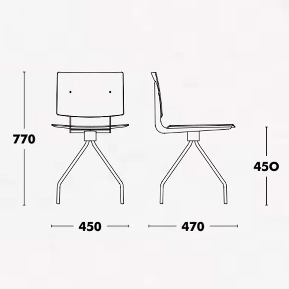 Swivel chair Ondarreta Don
