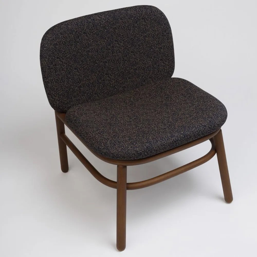 Armchair with low backrest Ondarreta Lana
