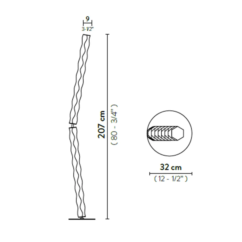Floor lamp Slamp Hugo