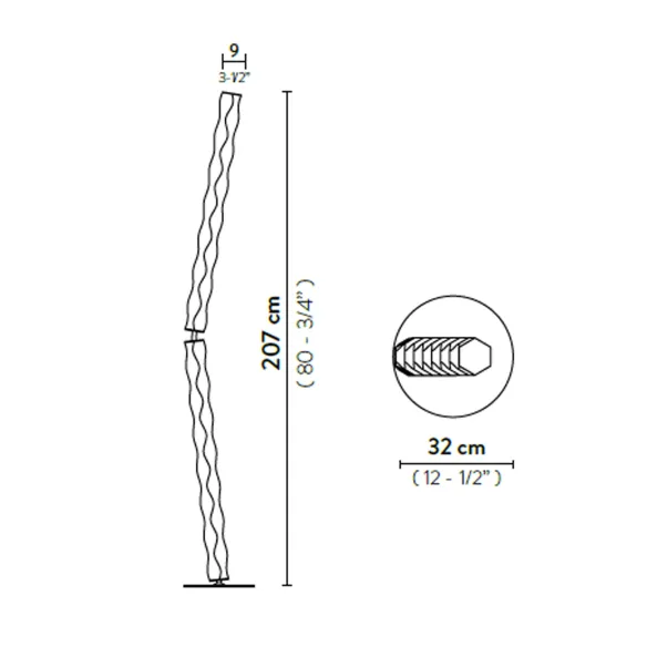 Floor lamp Slamp Hugo