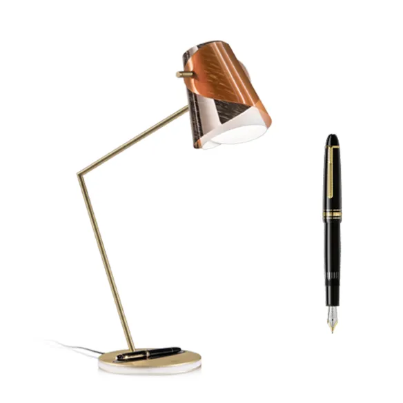 Lámpara de mesa Slamp Overlay