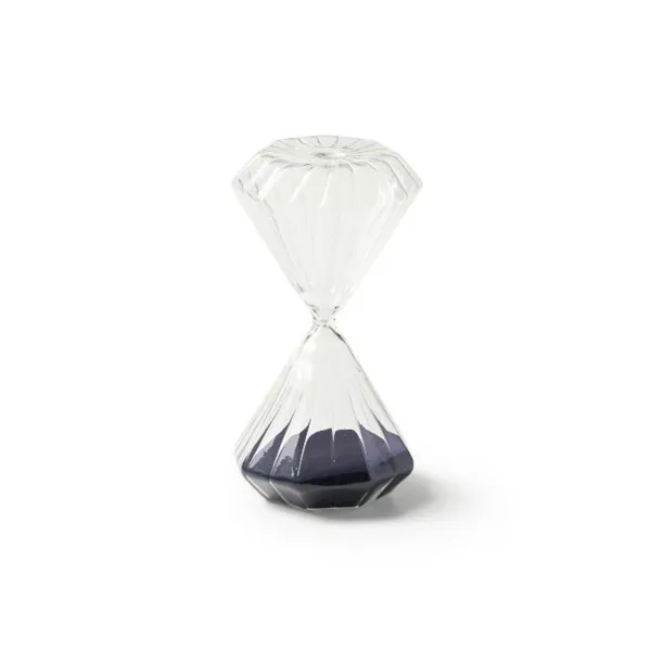 Reloj de arena Bitossi  H.19,5 D.10 BLACK 30 MIN