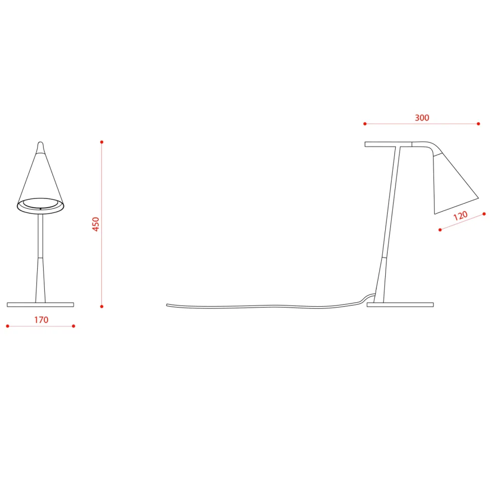 Tischlampe Tooy Gordon 561.31