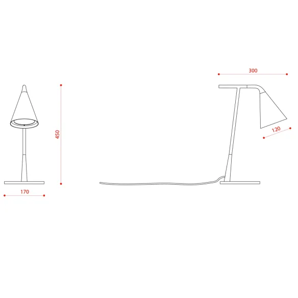 Tischlampe Tooy Gordon 561.31