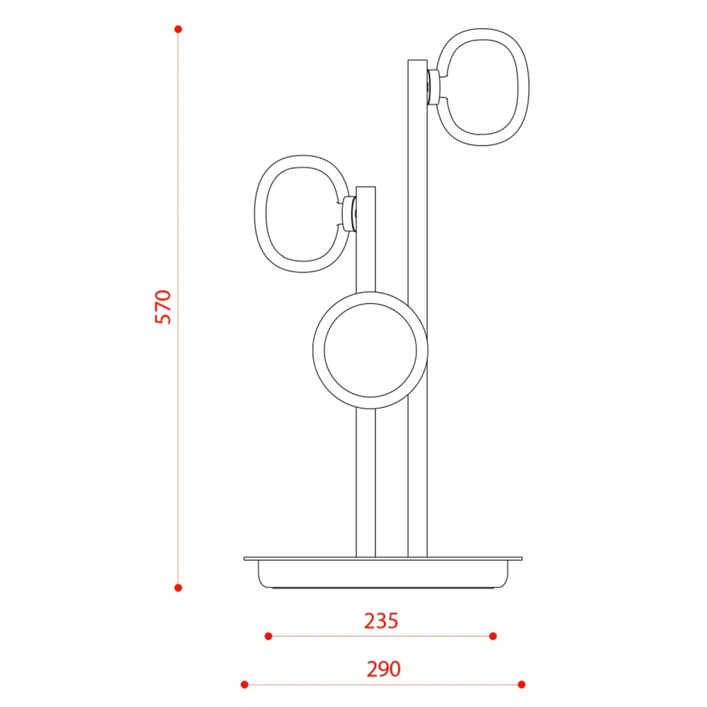 Lampe de table Tooy Nabila 552.33