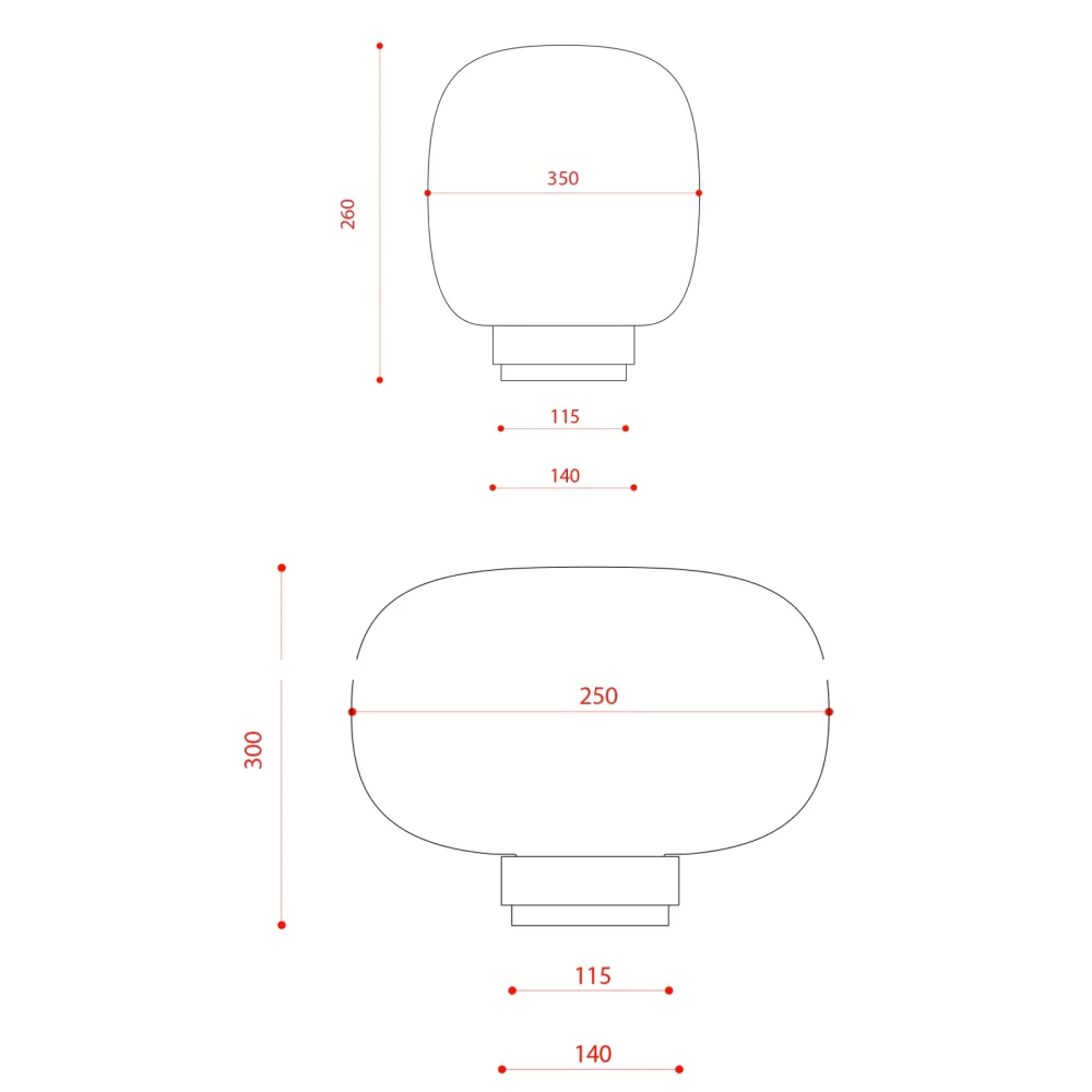 Table lamp Tooy Legier