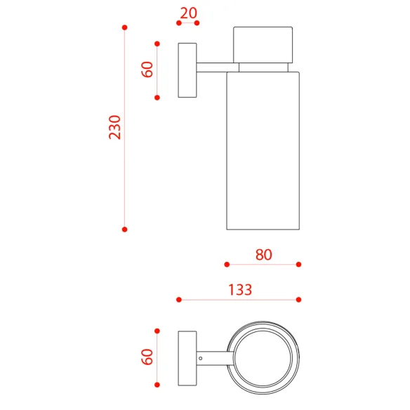 Wall lamp Tooy Osman