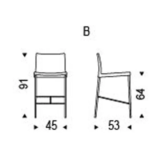 Taburete Cattelan Anna B