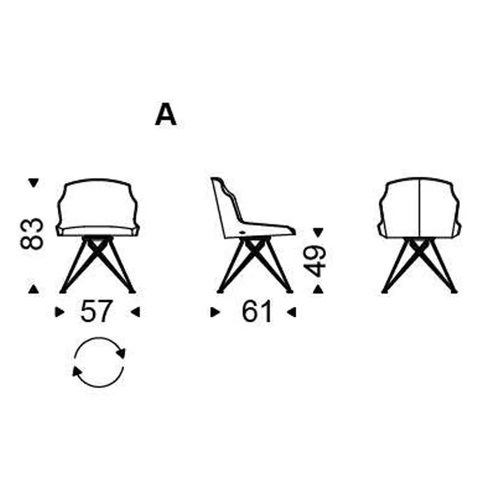 Chaise Cattelan Flamina