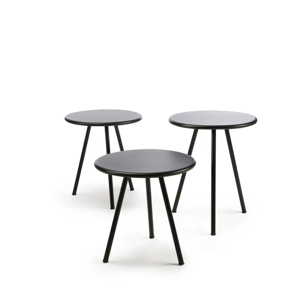 Set 3 Coffee Tables Vermobil Desiree