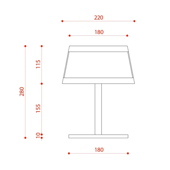 Table lamp Tooy Lilly