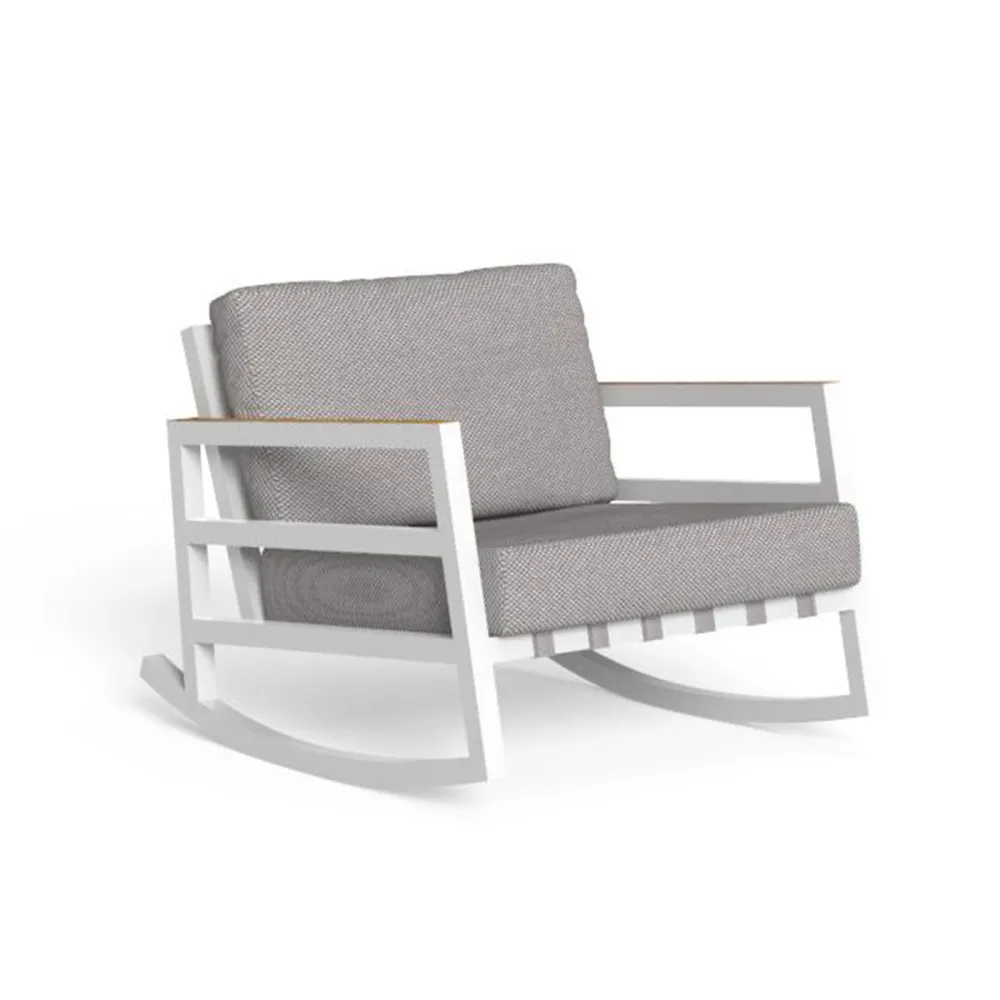 Fauteuil à bascule Talenti Alabama Alu