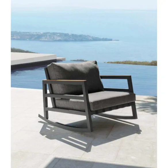 Fauteuil à bascule Talenti Alabama Alu