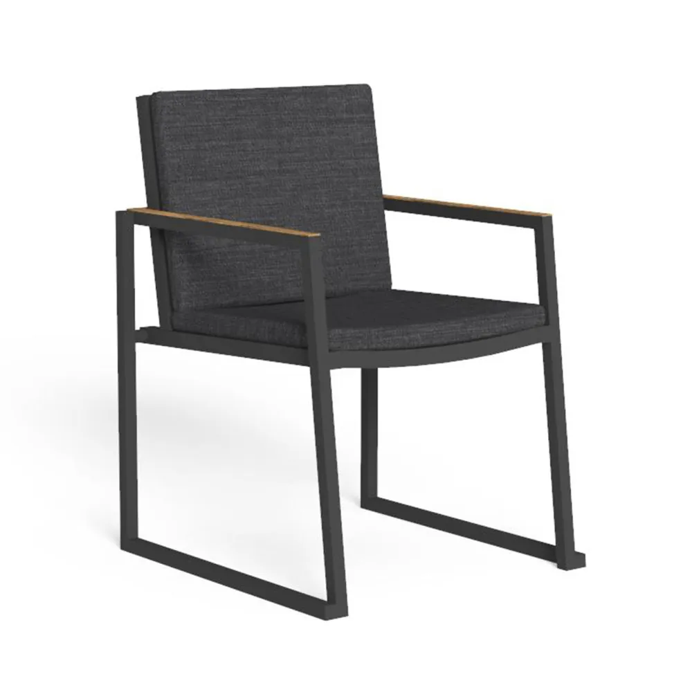 Sedia con braccioli Talenti Alabama Alu