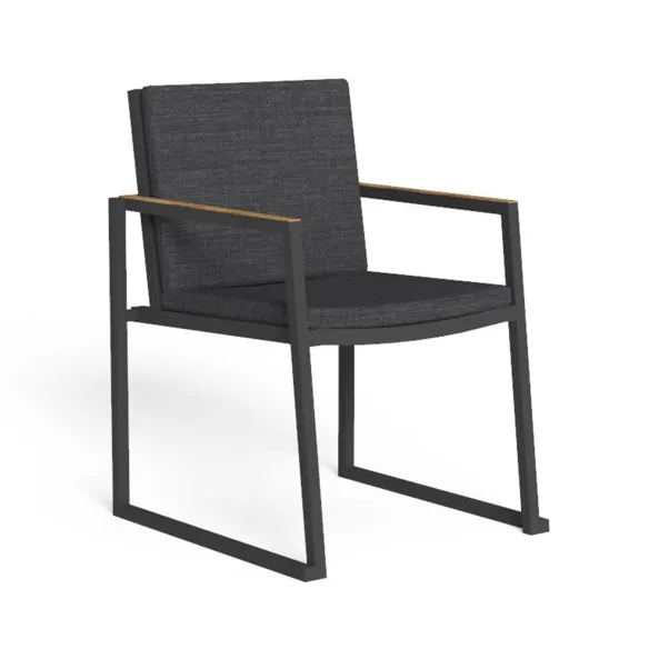 Sedia con braccioli Talenti Alabama Alu